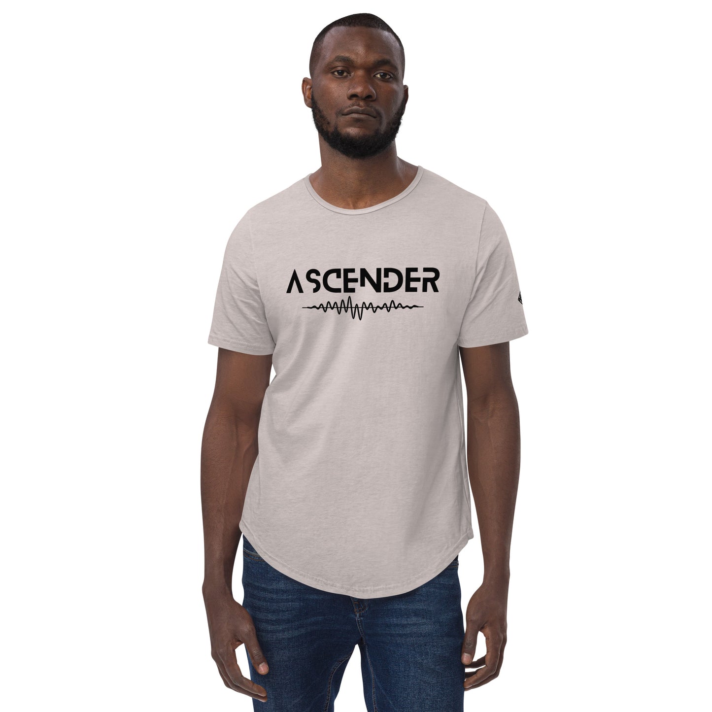 Ascender Frequency Men's Curved Hem T-Shirt