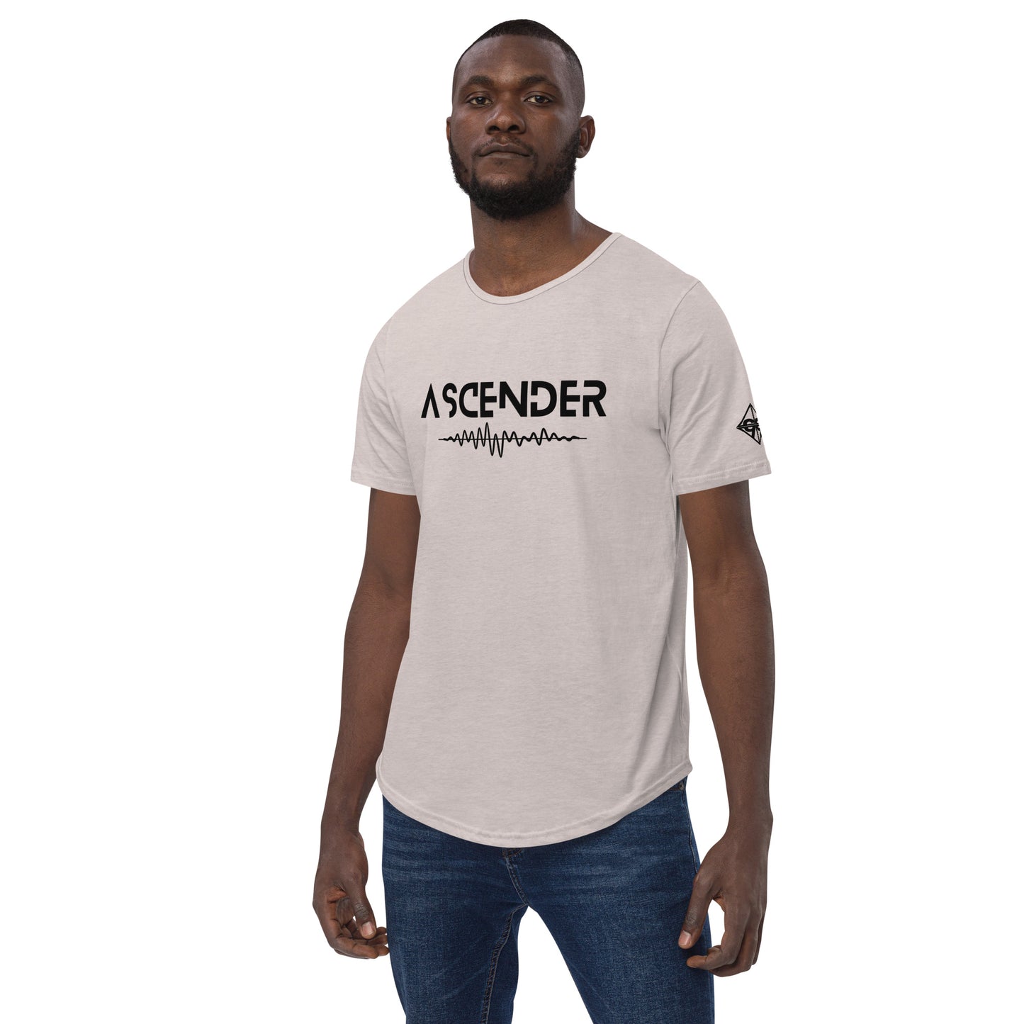 Ascender Frequency Men's Curved Hem T-Shirt