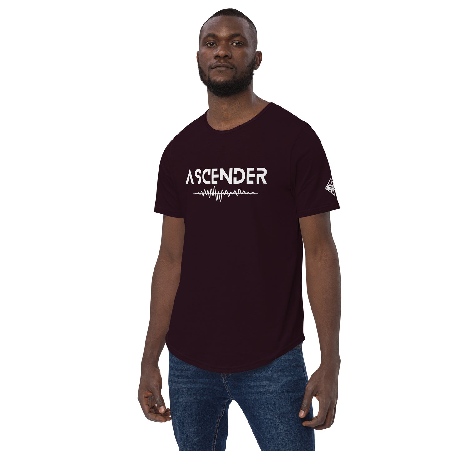 Ascender Frequency Men's Curved Hem T-Shirt