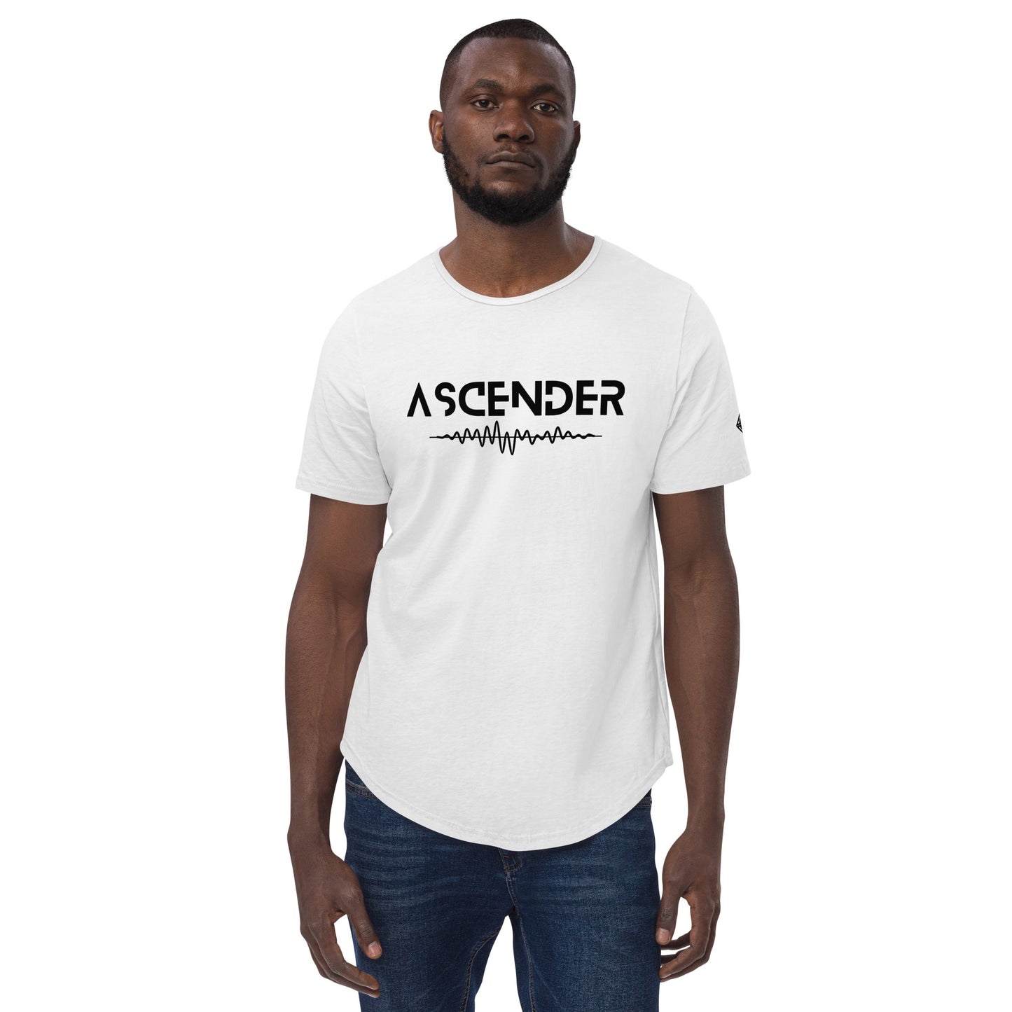 Ascender Frequency Men's Curved Hem T-Shirt