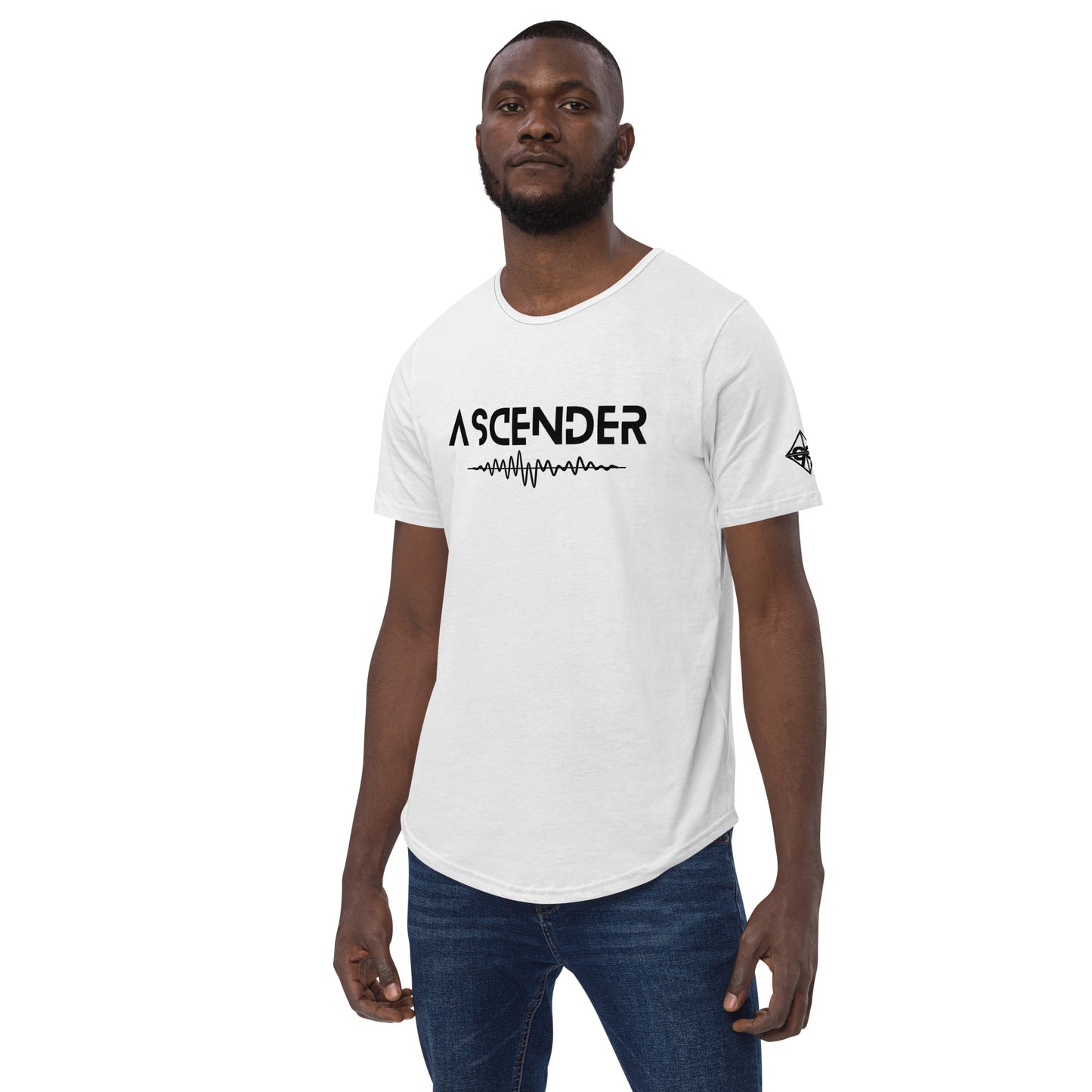 Ascender Frequency Men's Curved Hem T-Shirt