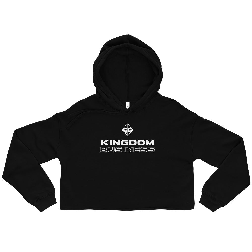 Kingdom Business Women's Crop Hoodie