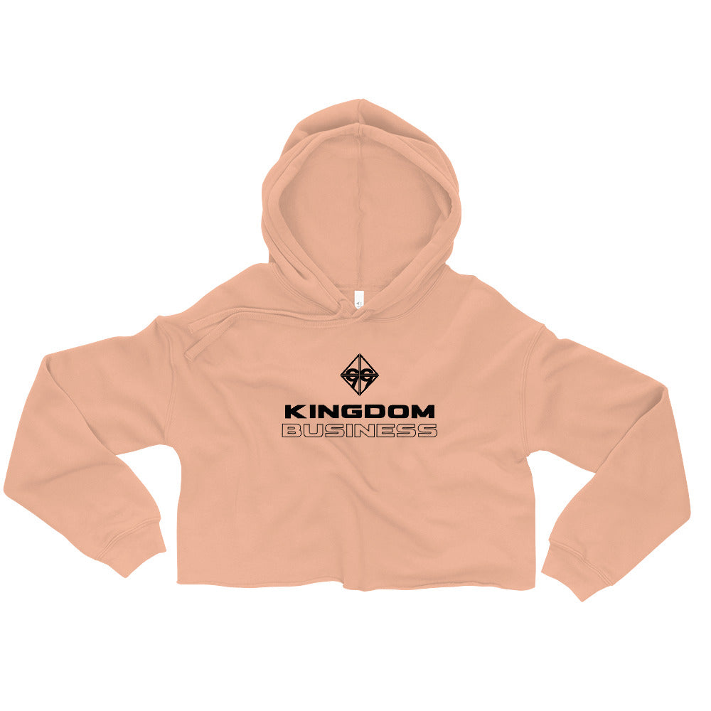 Kingdom Business Women's Crop Hoodie